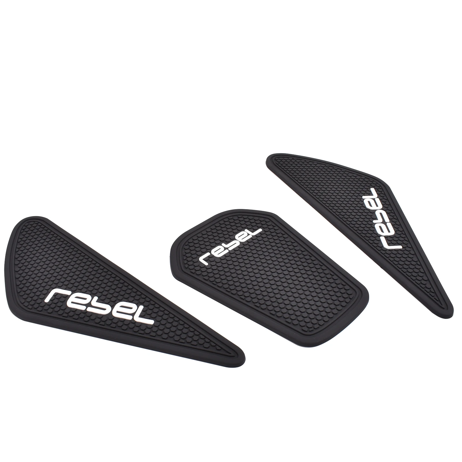  لهوندا المتمردين سم CMX 300 500 2017-2024 خزان للدراجة النارية المطاط ملصق حامي غمد الركبة خزان وسادة قبضة ملصق مائي اكسسوارات #4