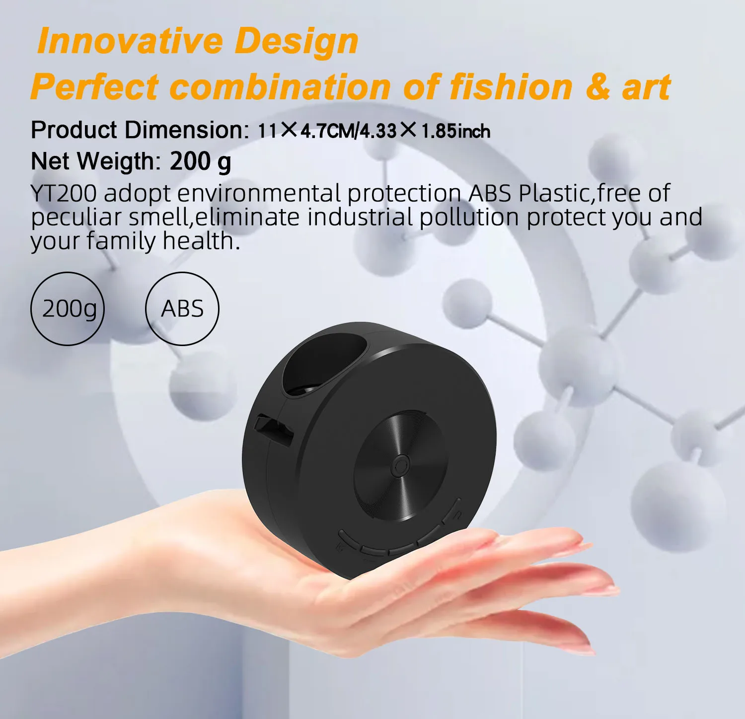 YT200 HD المسرح المنزلي LED الإضاءة العارض جهاز عرض صغير محمول، المسرح المنزلي المحمول