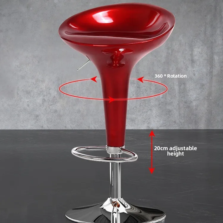 BAR Chair  Lift High Stool  Stool Simple Modern  Stool Backrest  Mobile Phone Store High  Front Desk   Taburetes De Bar