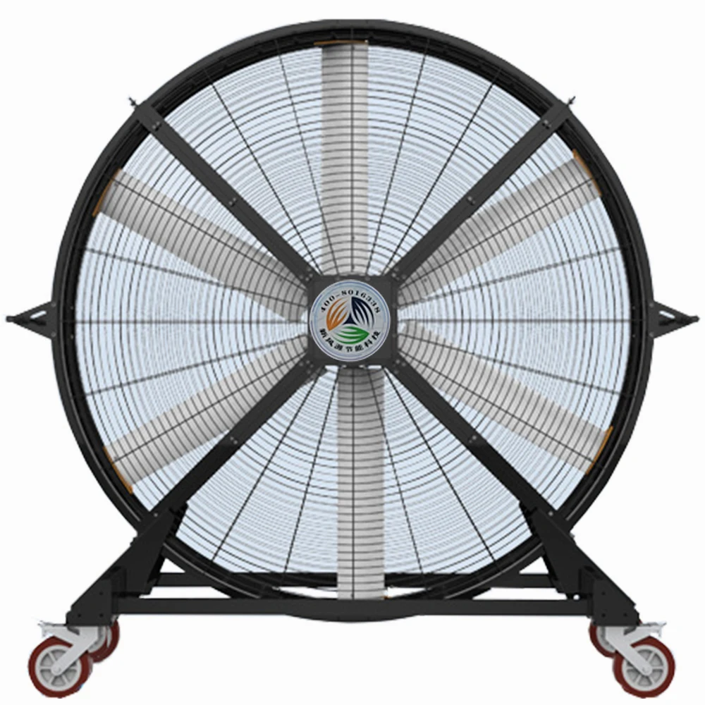 

Large Diameter Portable Electric Fan with Low Noise Movable Industrial Ceiling Fan for Factory Workshop Durable Core Motor