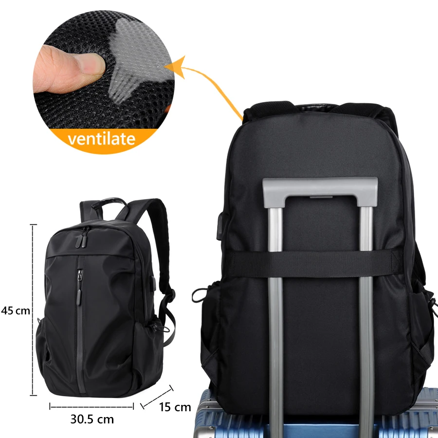 New Man\'s Laptop Bag Travel Backpack Chest Bag Business Casual Shoulder Messenger Leisure Computer Bag For Schoolbag Students