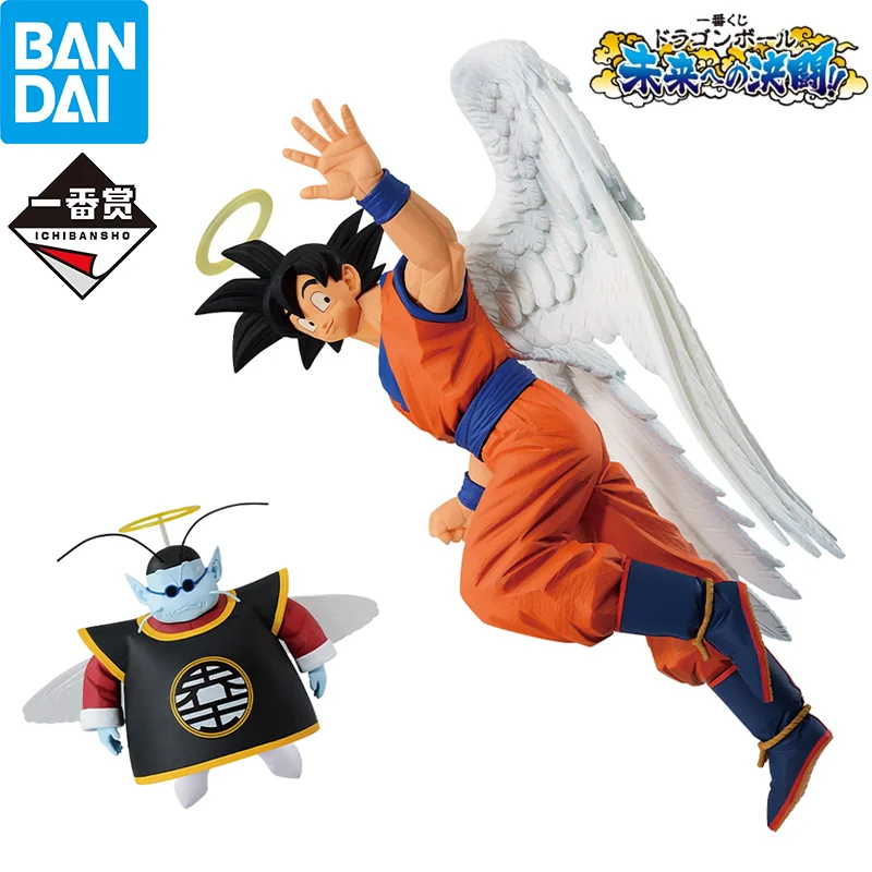 In Stock Bandai Ichiban Dragon Ball Duel to the Future!! Goku King Kai Masterlise Figure Action Model Figurals Brinquedos Toys