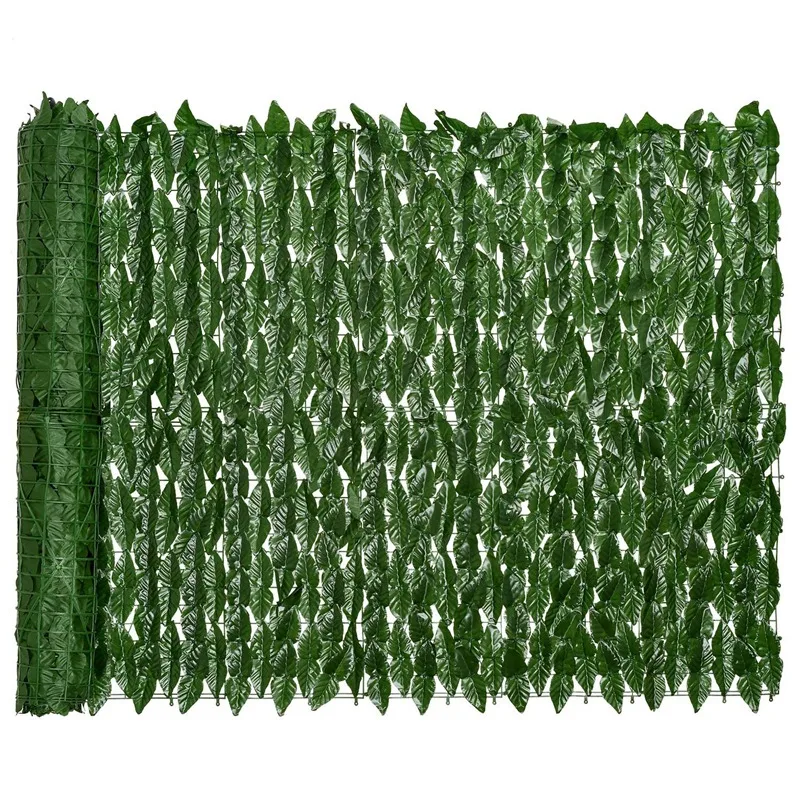 

Hot Artificial Ivy Privacy Fence Screen 0.5X3M Artificial Hedges Fence And Faux Ivy Vine Leaf Decoration For Outdoor Garden