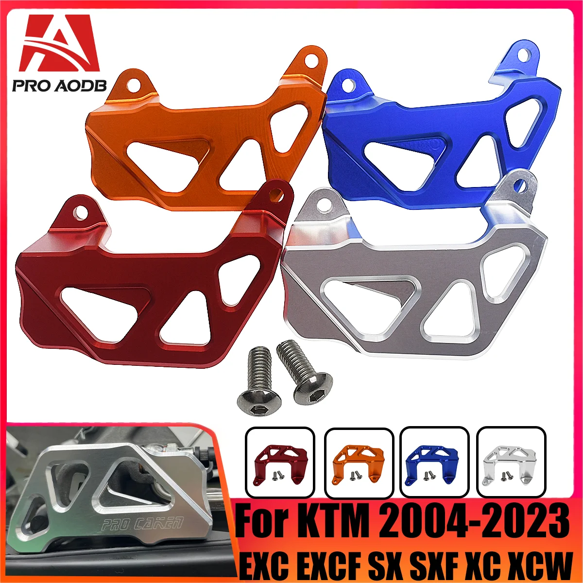 

For KTM SX SXF EXC EXCF 125 250 300 350 450 Modification Off-road Rear Caliper Guard Rear Brake Disc Guard Protector Cover