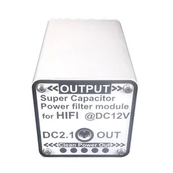 12V 5V 9V Power Filter DC2.1 Input Output Applicable Super Farad Capacitor Filtering Of HiFi Audio Video Equipment DAC Amp