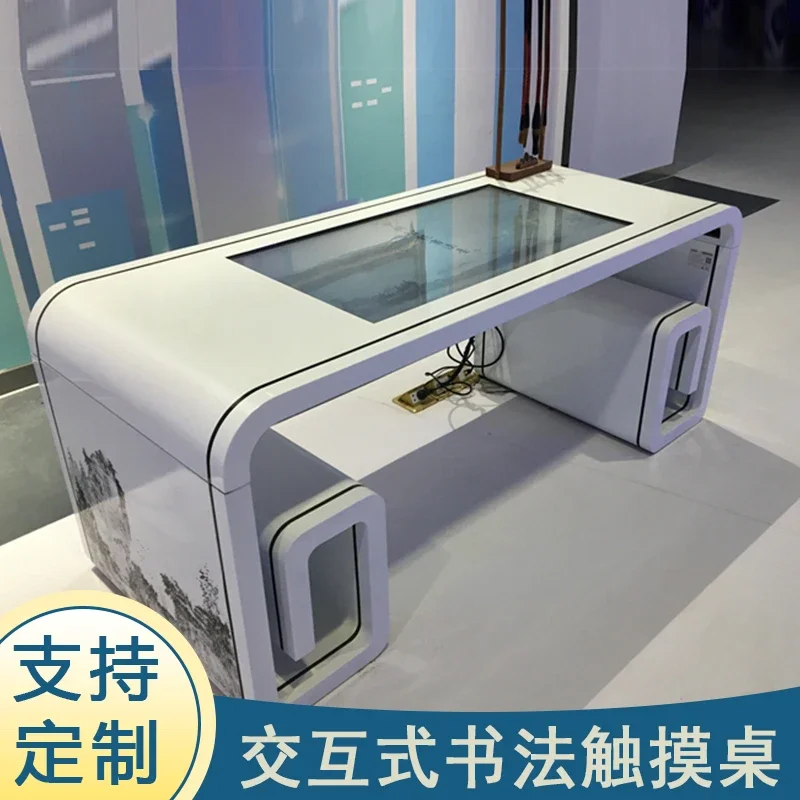 Intelligent calligraphy table machine Calligraphy experience table Interactive Chinese calligraphy experience Copy table