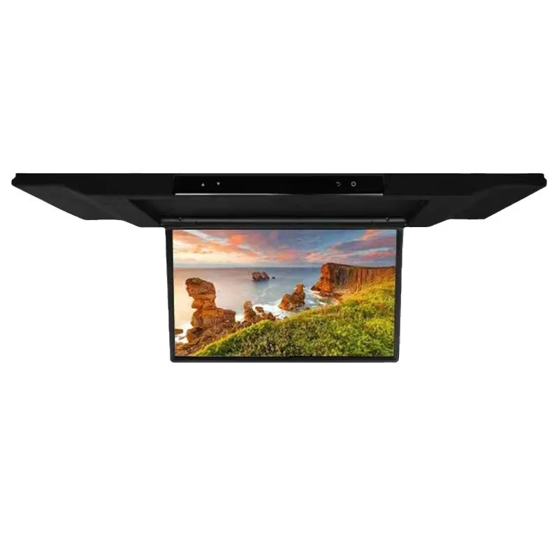 Panoramic sunroof car ceiling display 17.3 inches Android automatic car TV electric