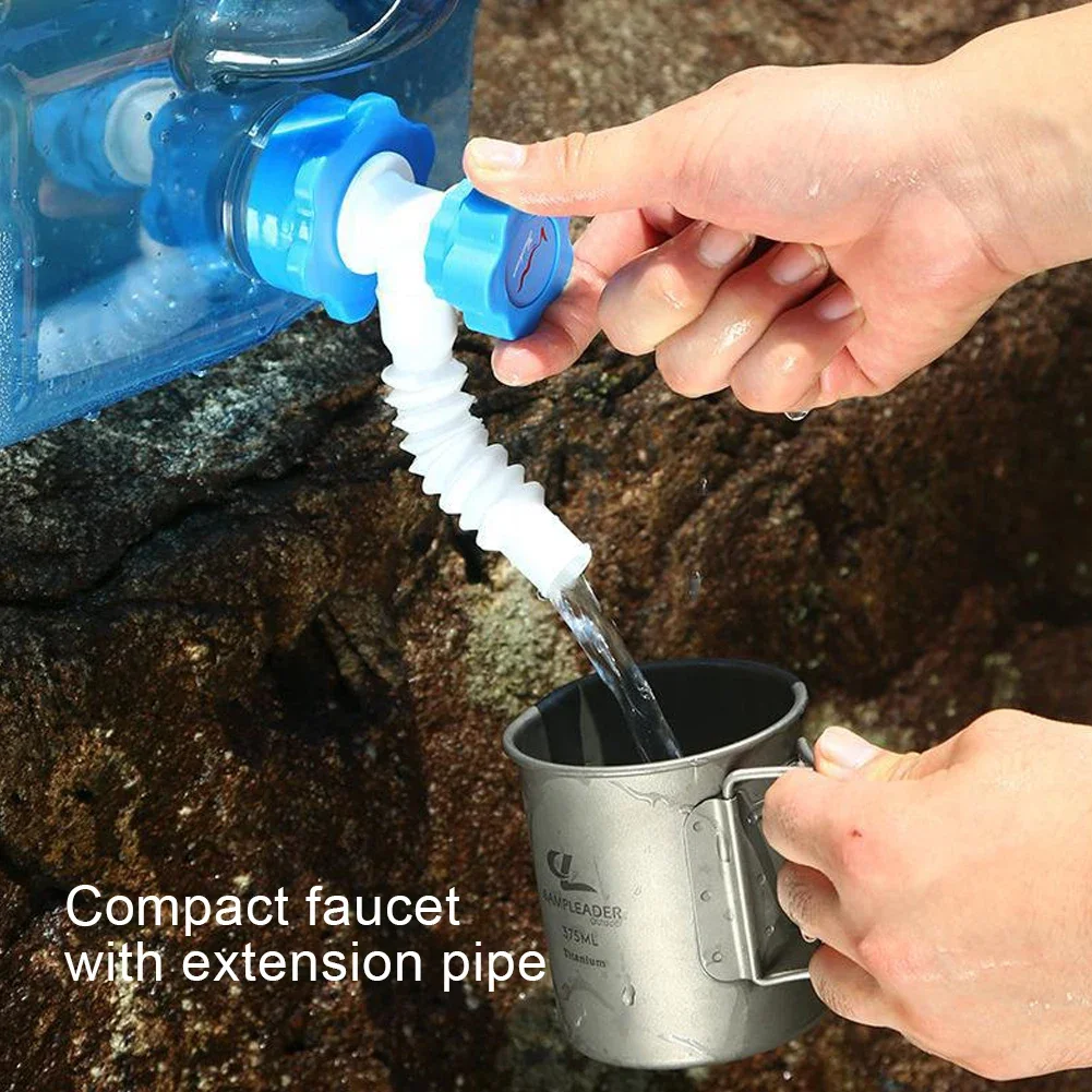 حاوية مياه للتخييم مع حنفية ، موزع محمول كبير السعة ، خزان للقيادة ، سيارة ، في الهواء الطلق ، نزهة ، 8 لتر ، 10 لتر ، 12 لتر ، 15 لتر #5