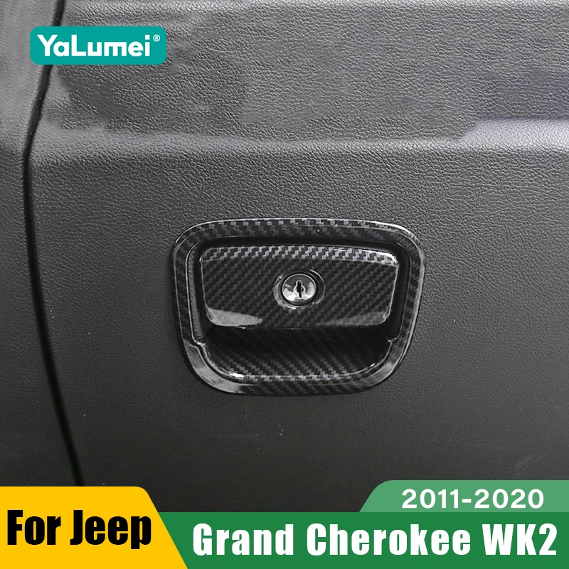 Für Jeep Grand Cherokee WK2 2011 - 2014 2015 2016 2017 2018 2019 2020 Auto Beifahrer-Aufbewahrungsbox Griffabdeckung Zubehör