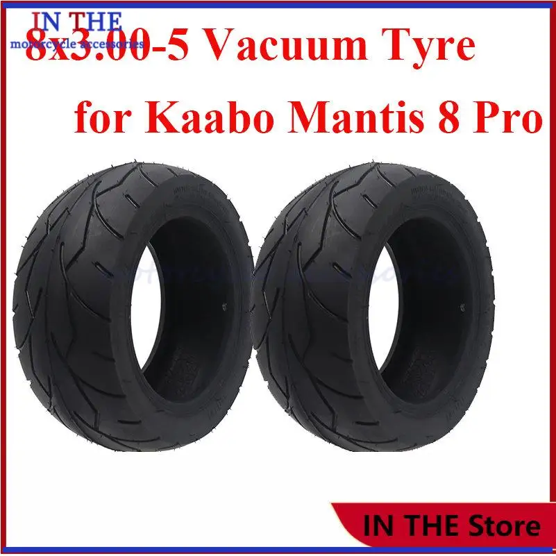 Official Original Kaabo Mantis 8 Inch Vacuum Tire x3.00-5 Tubeless Tyre for   00w*2 Electric Scooter Street Wheel Parts