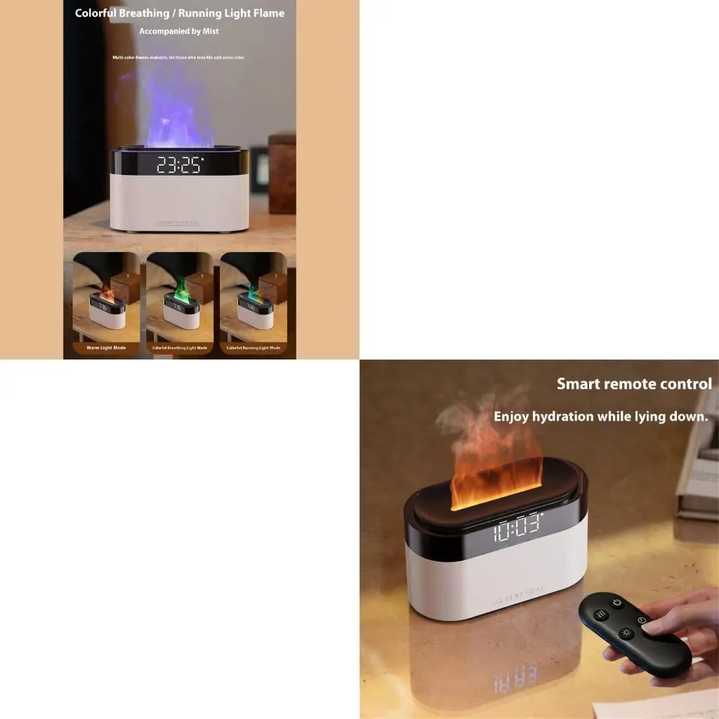Quiet Desktop Humidifier 150ML Essential Oil Diffuser Air Quality Improvement Device ABS Texture Perfect for Bedroom