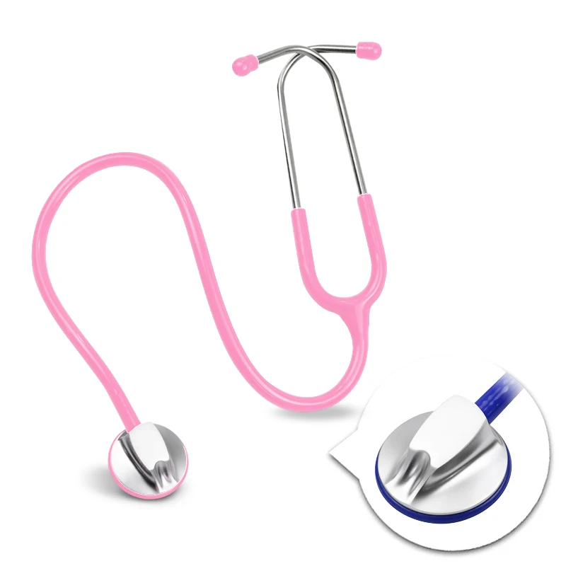 

Medical Deluxe Rose Cardiology Doctor Estetoscopio Professional Master Cute Stethoscope for Nurse Student Vet with Eartips