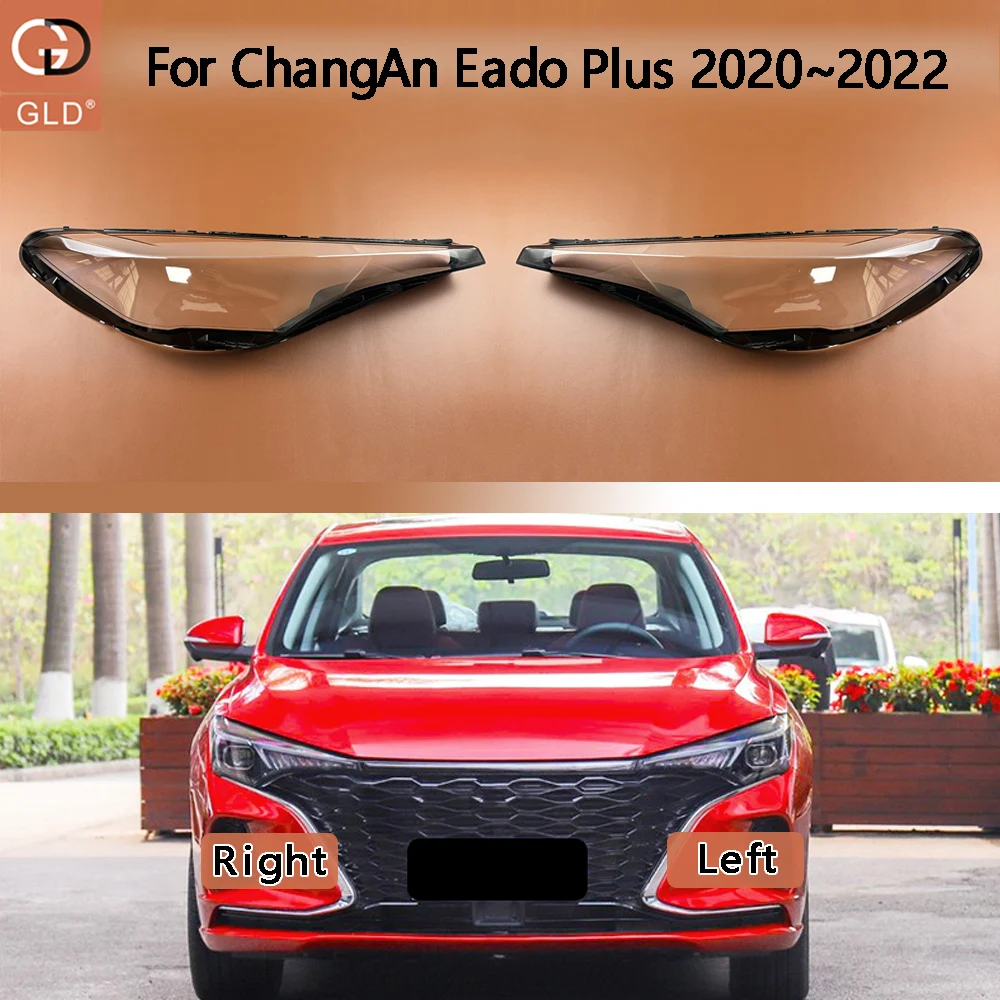 

For ChangAn Eado Plus 2020 2021 2022 Headlight Transparent Shell Headlamp Cover Lens Plexiglass Replace The Original Lampshade
