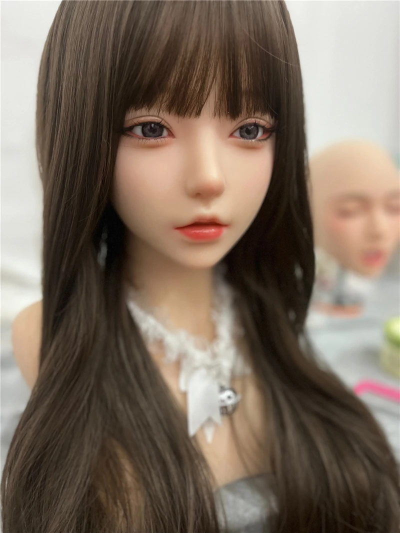 ROS الفم مزروع الشعر والحواجب سيليكون رئيس حقيقي حجم الجسم الحقيقي الدمى للبالغين عن طريق الفم مثير للاستمناء الرجال