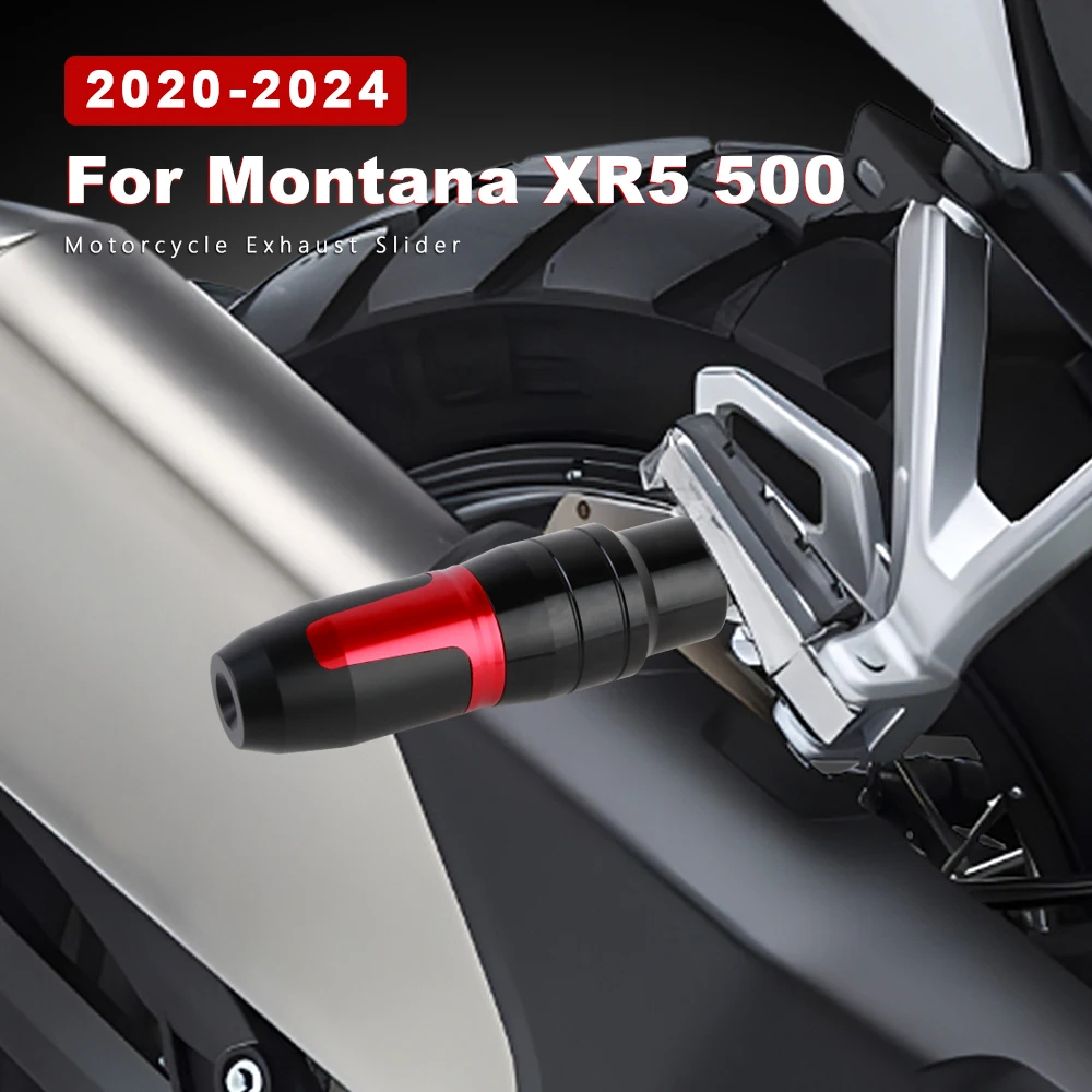 

Falling Protection Aluminum Alloy Exhaust Slider for Macbor Montana XR5 500 Accessories 2020-2024 Motorcycle Crash Protectors