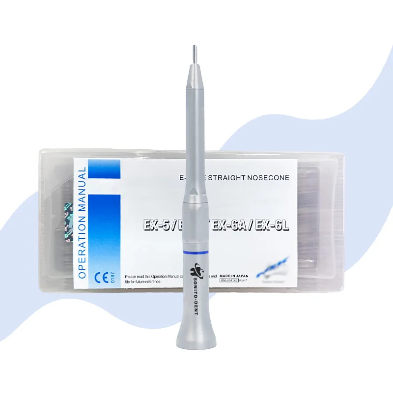 Denta l Osteotomy 1:1 Bone Surgery Straight Handpiece Low Speed Straight Handpiece External Water Spray  Speed Increasing