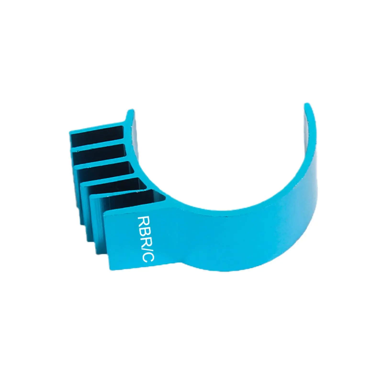 Dissipador de calor térmico para carro RC, aletas de resfriamento de metal, escova elétrica, motor, dissipador de calor para atualização de caminhão de esteira