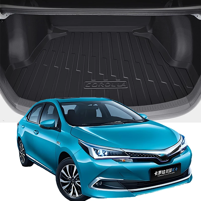 

For Toyota Corolla 2007-2024 2015 2018 Cargo Liner All-Weather TPE Non-slip Trunk Mats Waterproof Boot Tray Trunk Carpet