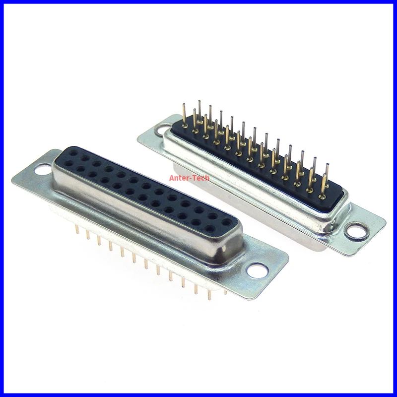 1PCS DP25 Male Female CONNECTOR Insert plate type D-Sub Mounting DB25