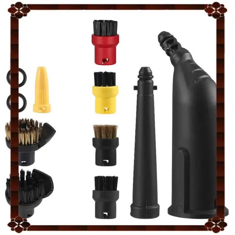 Parti per pulitore a vapore con consegna in 24 ore per Karcher SC1 SC2 SC3 SC4 SC5 Spazzola rotonda Spazzole per giunti Ugello per tergipavimento per finestre