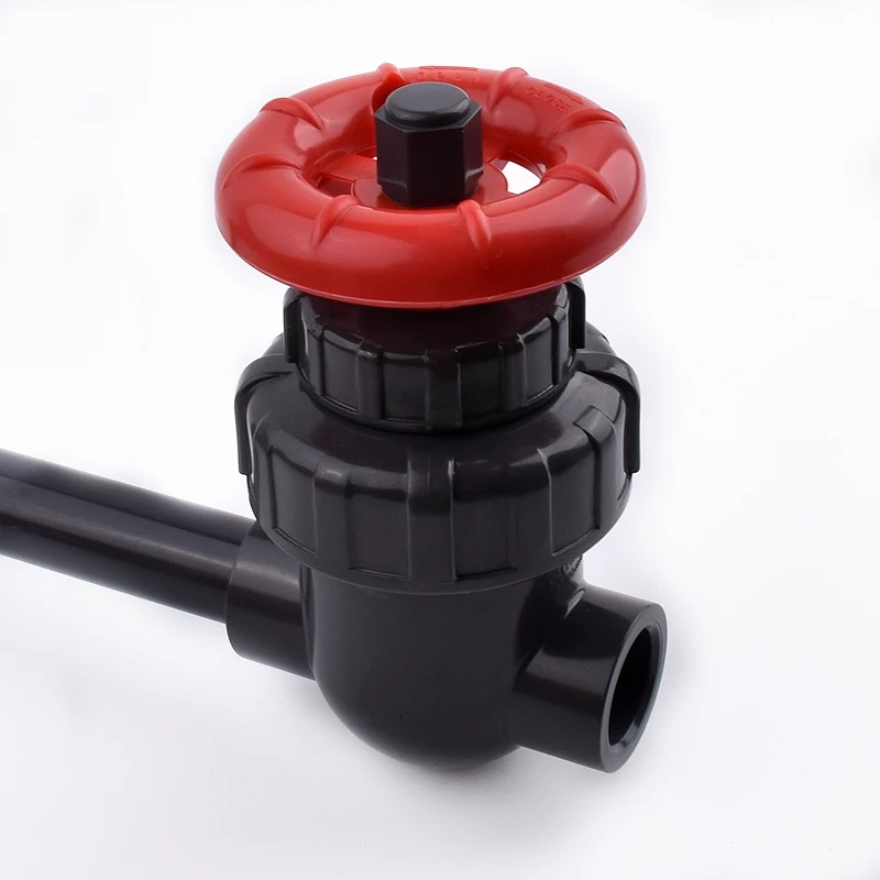 20/25/32/40/50/63mm Hi-quality UPVC Gate Valve Garden Irrigation Aquarium Accessories Precision Flow Control PVC Sluice Valve