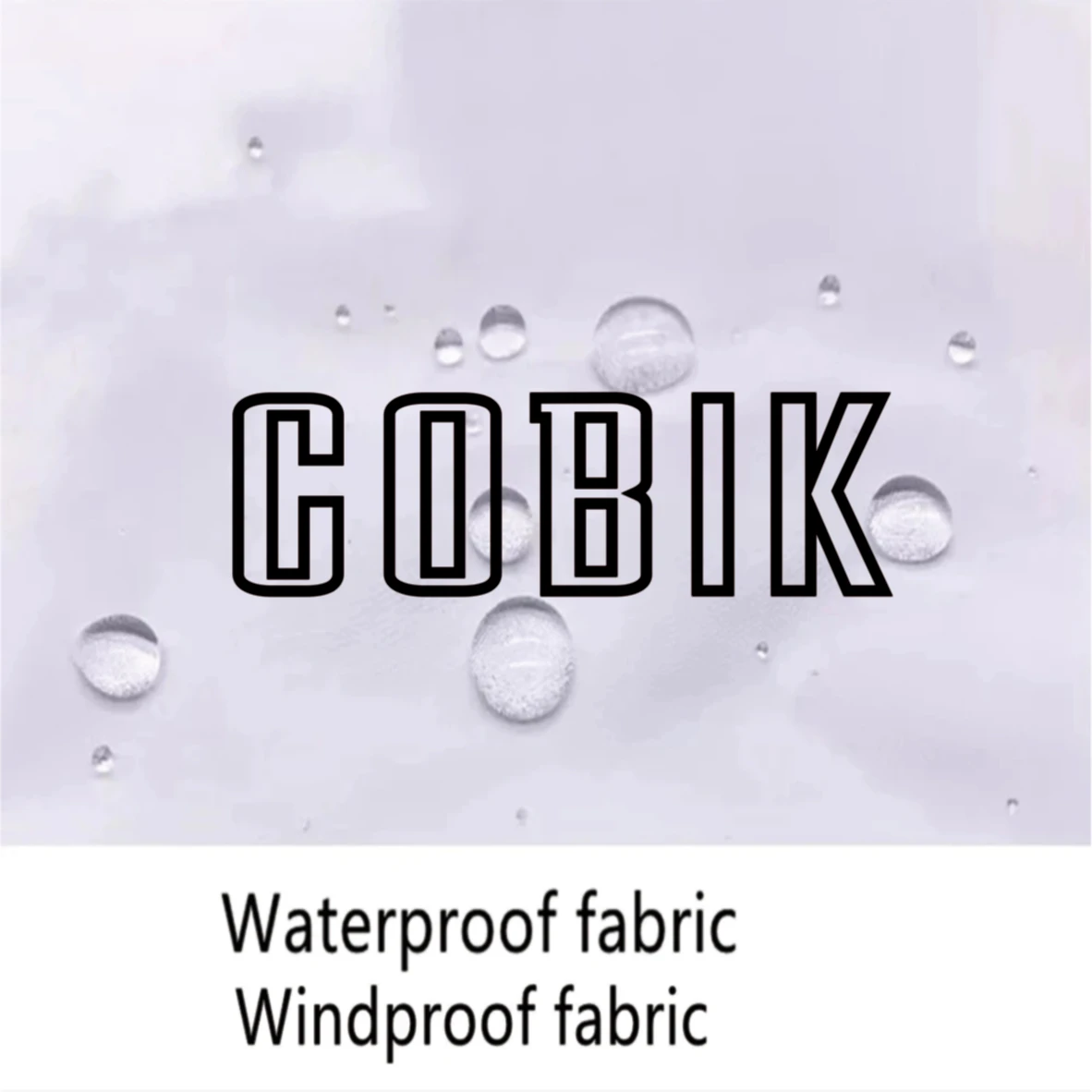 Cobik Bicycle Rainy Season Top Jacket Windproof Waterproof Thin Outdoor Sport Jersey Back With Pocket Bike Ropa Ciclismo Uniform