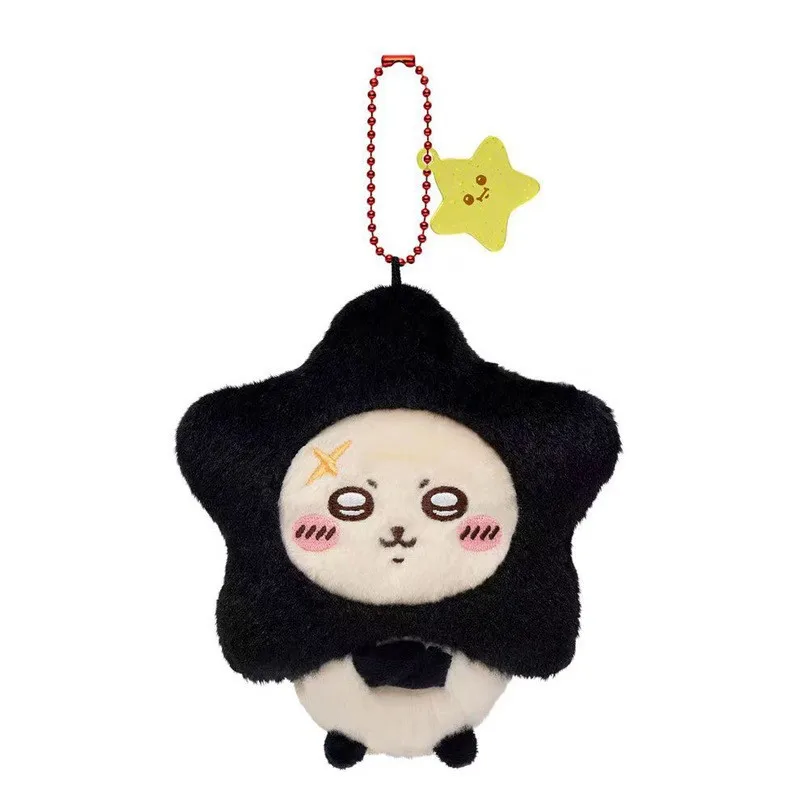 12cm Nowy Śliczny Kreskówkowy Kawaii Gwiazda Życzeń Chiikawa Hachiware Usagi Momonga Pluszowa Lalka Brelok Zawieszka do Torby Zabawka Prezent