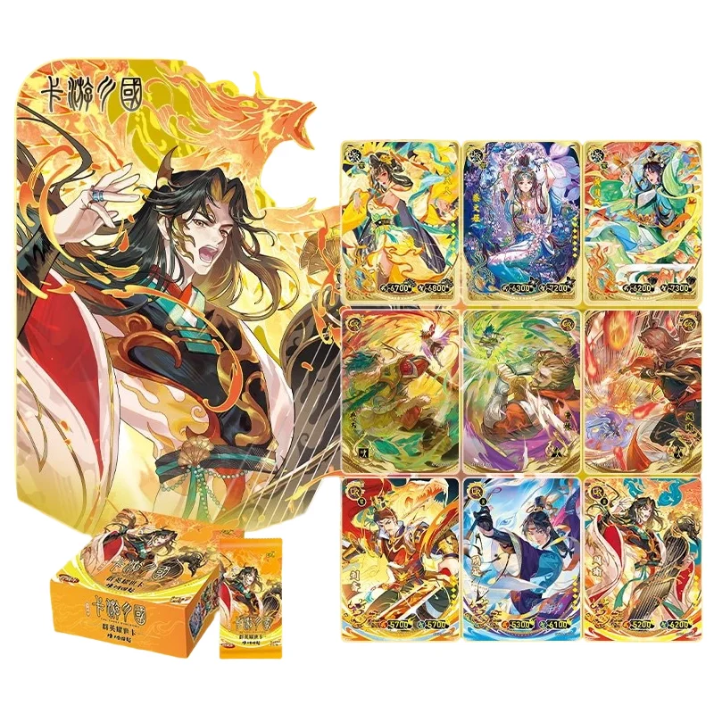 

Карты KAYOU «Три королевства» — «Молодежная культура героев» и «Пламяны Everywhere Story, набор карточек для коллекции персонажей с альбомом