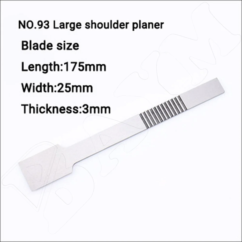 2025BAYM #93 Large Shoulder Plane Metal Western Iron Hand Plane Woodworking Plane