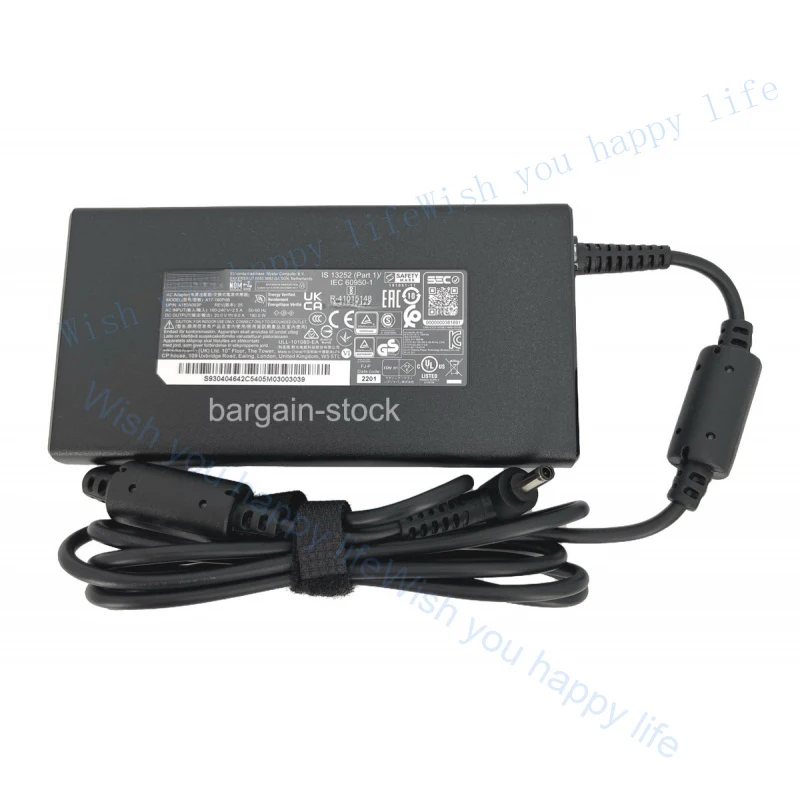LL 180W AC Adapter Charger For MSI Creator Z16 A11UET-043 A11UET-013 A12UET-031US