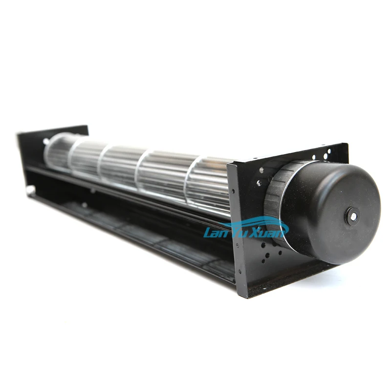 High Quality DC 12v 24v Tangential Fan Metal Impeller Mini Cross Flow  Low Noise Ventilation  Blower 