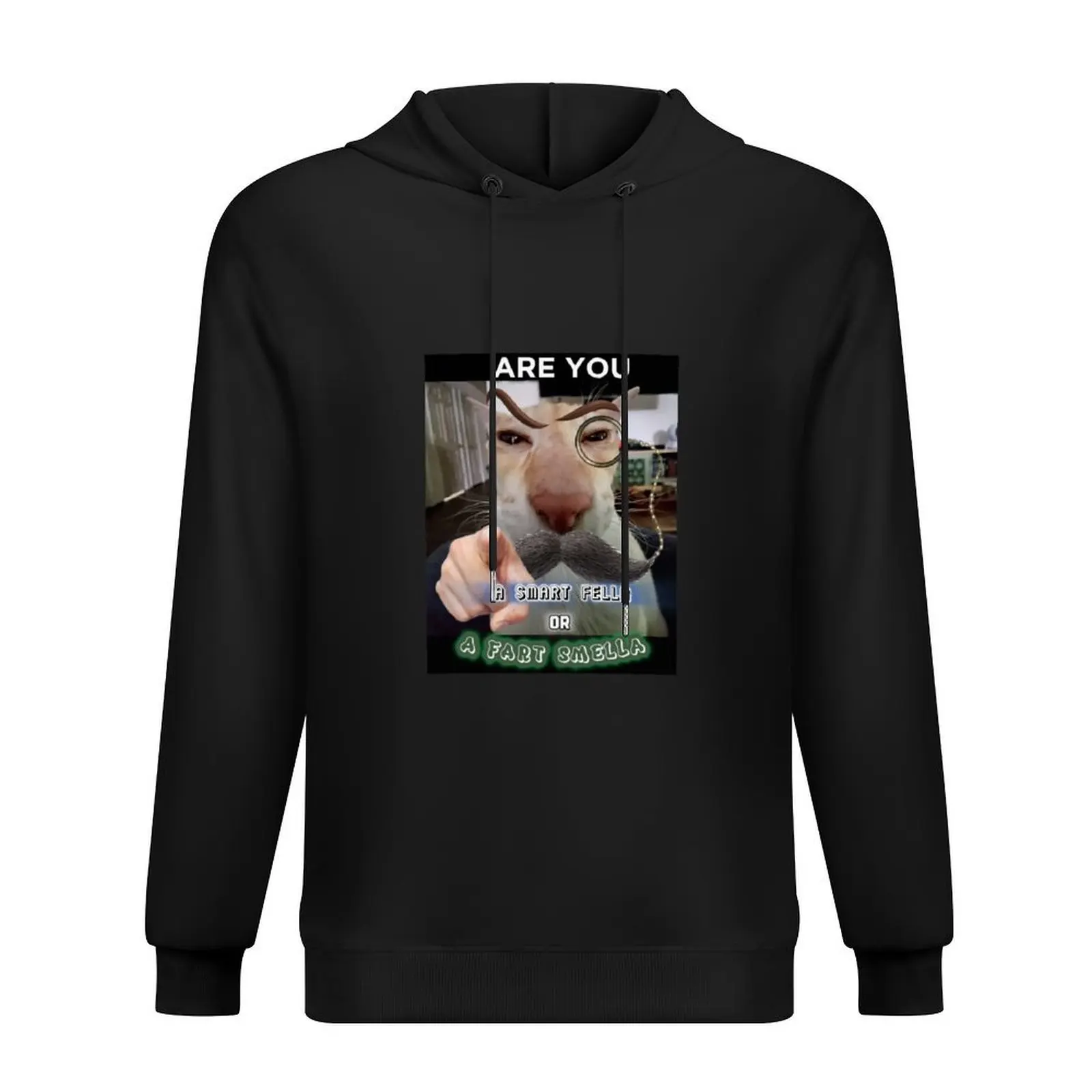 

Smart Fella or Fart Smella Hoodie men's autumn clothes japanese style korean clothes fashion men hoodie