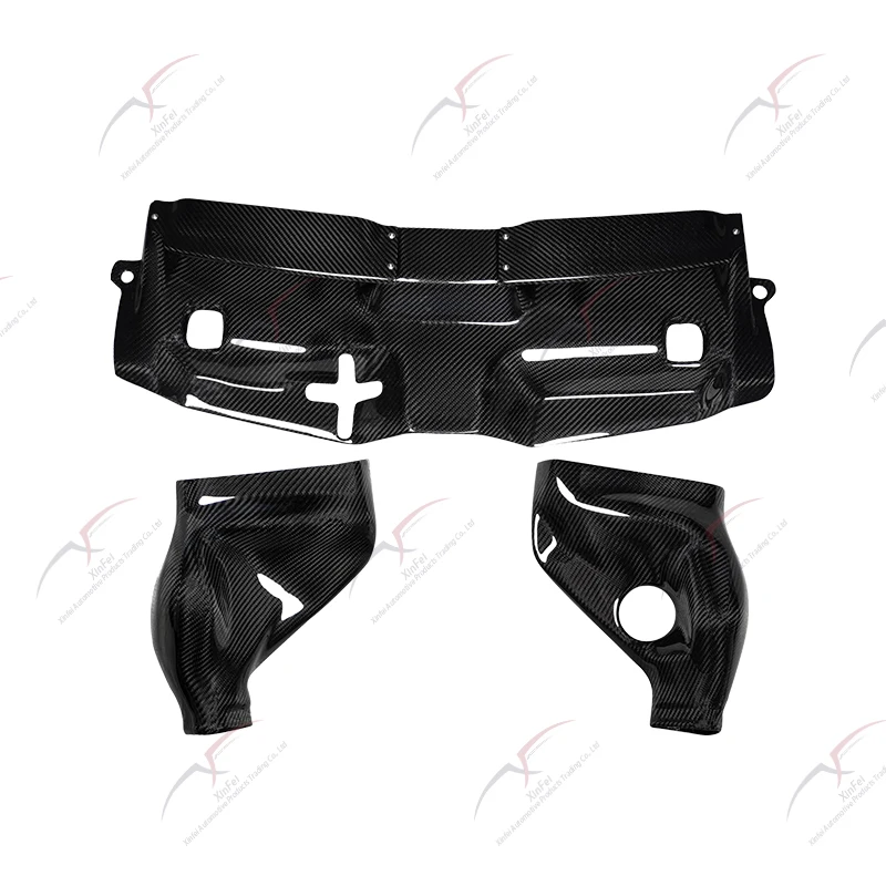 Suitable for  C63 W204 Automotive Parts Carbon Fiber Cold Intake System Kit Cold Intake Filtration System - Image 2