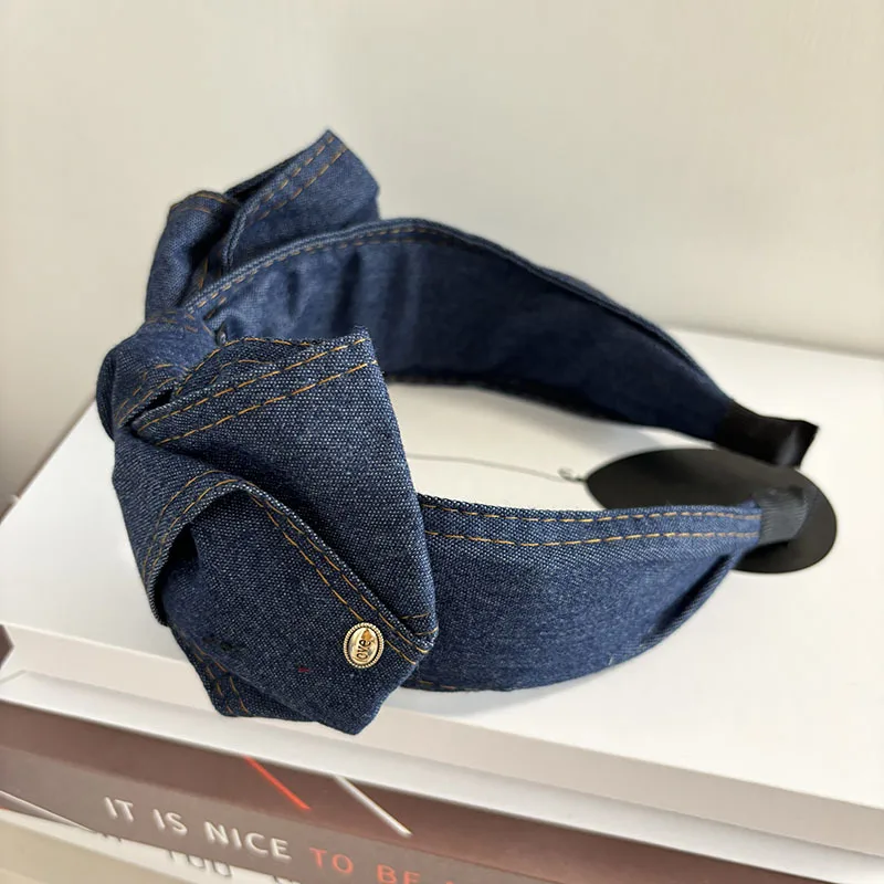 

High Crown Wide Headband with Bow Summer Non Slip Hair Hoop for Women Girls Daily Hair Accessories Headwear