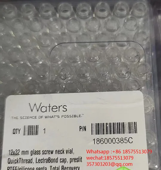 

For Waters 186000385C Original Screw cap 12x32mm 2ml Tip Bottoming Sample Bottle, Sample Bottle