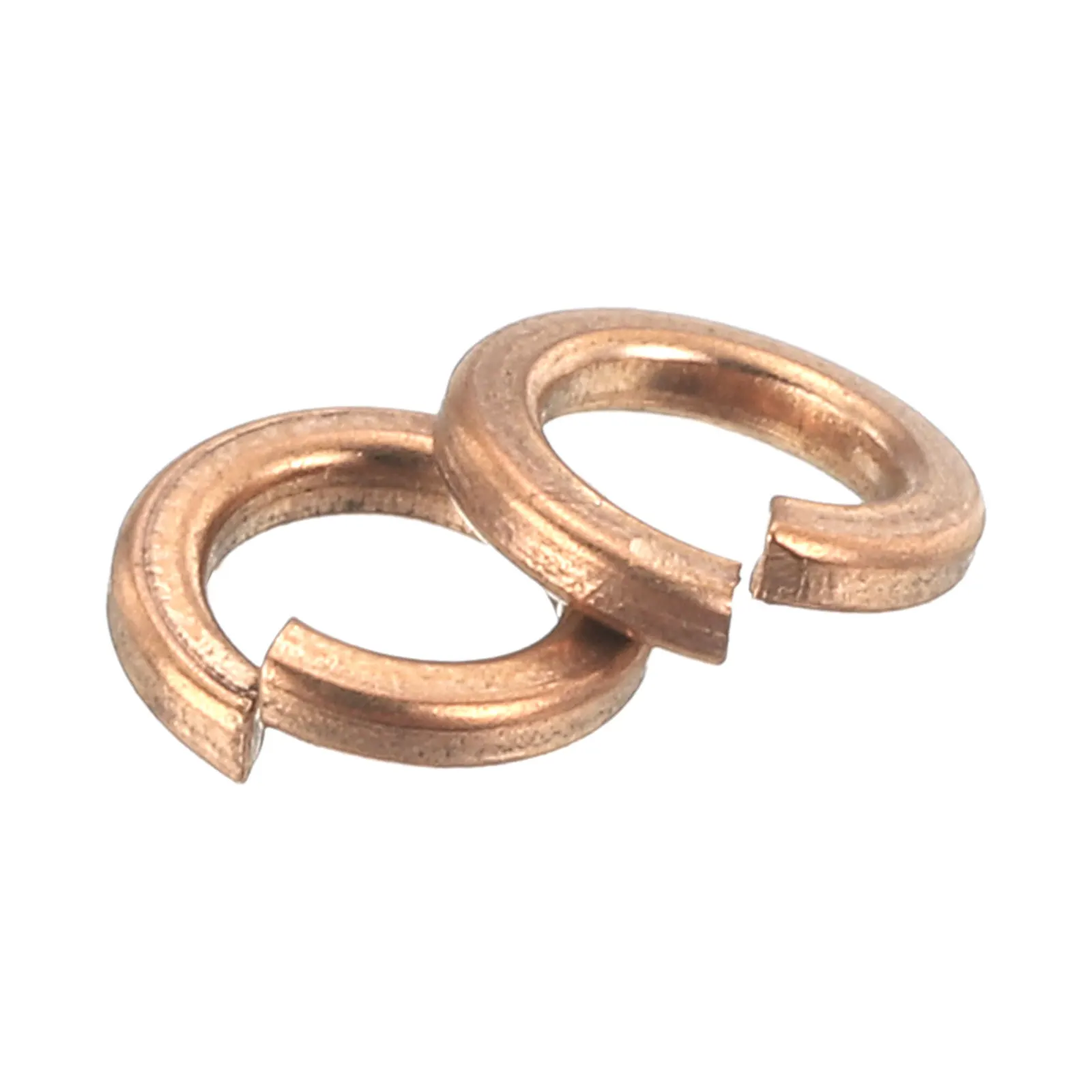 5-120Pcs Spring Lock Washers Copper M3 M4 M5 M6 M8 M10 M12 Split Spring Lock Washers Assortment Anti-loose Bronze Lock Washers
