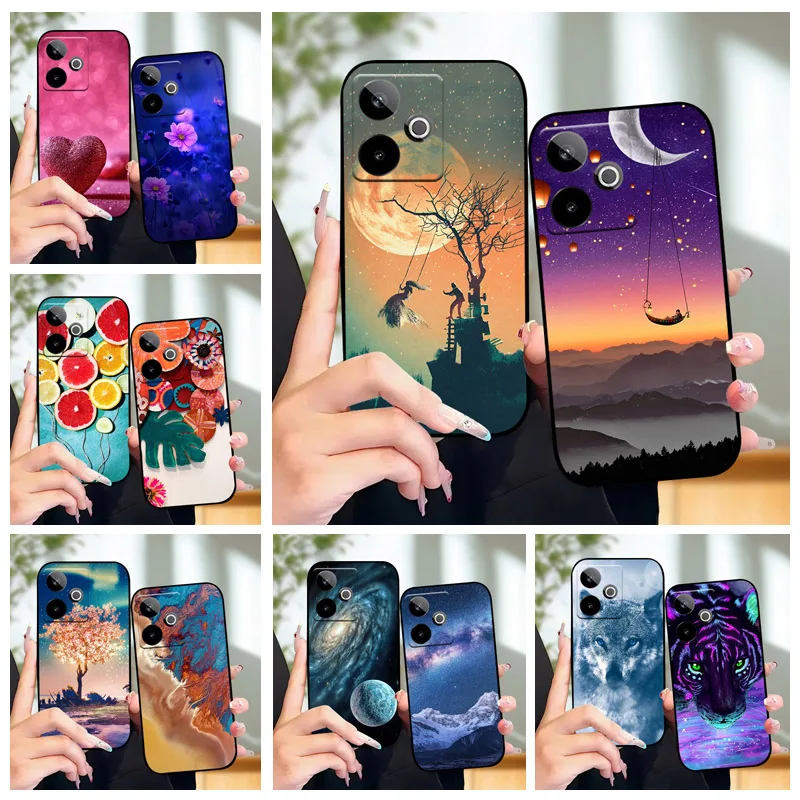ل Realme GT 7 T GT7T حافظة 2025 موضة جديدة لينة سيليكون بولي TPU الهاتف الغطاء الخلفي ل Realme GT7 برو RMX5011 قذيفة للصدمات كابا