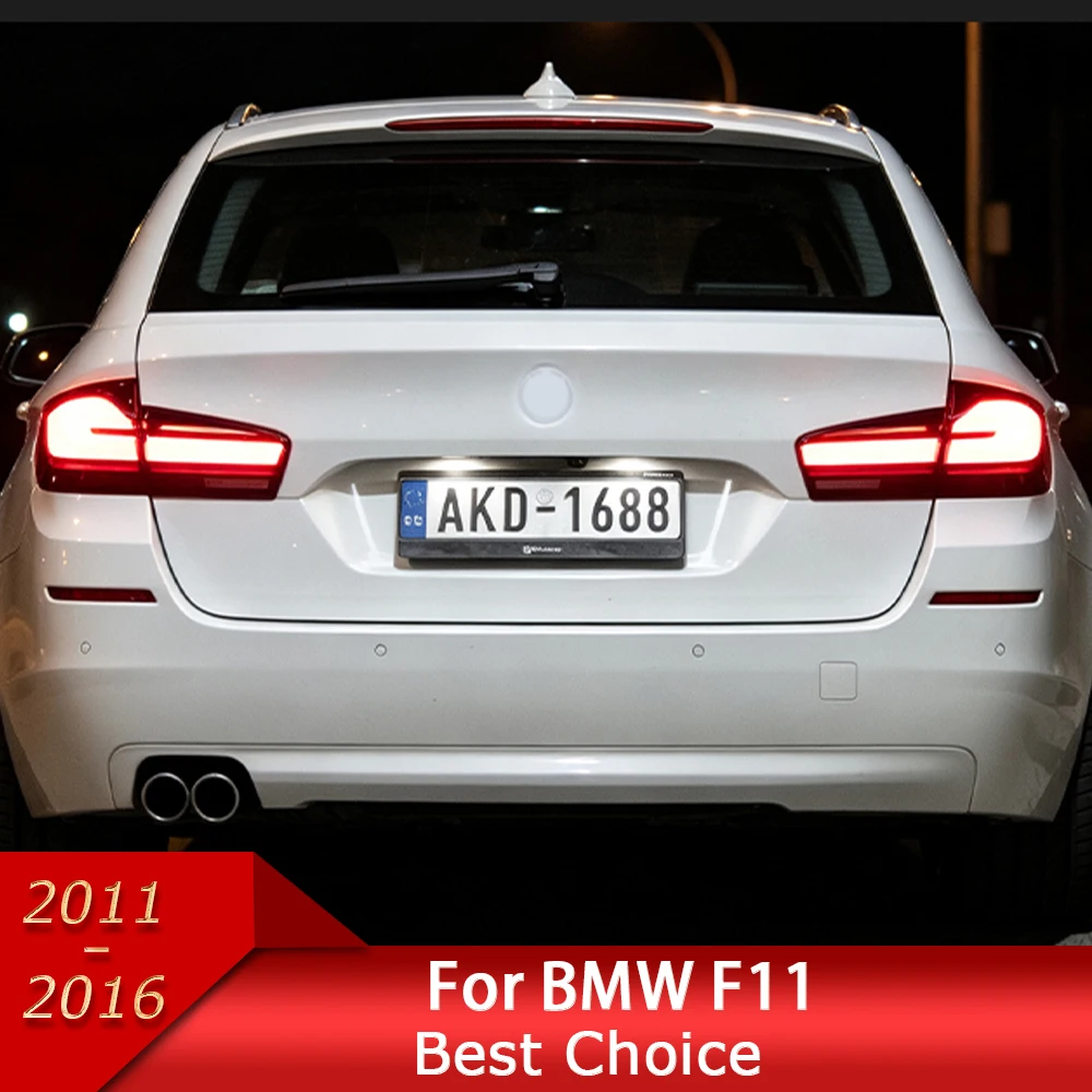 Car Lights for BMW F11 2010-2017 5 Series LED Auto Taillight Assembly Upgrade Newest Design Dynamic Signal Lamp Accessories