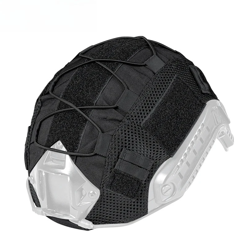 Tactical Helmet Cover Elastic Cord S/M Size for FAST Headwear MH PJ BJ OPS-Core Cloth Accessories for Military and Outdoor Use