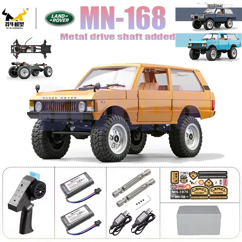 

MN168 New 1:12 First Generation Range Rover Rc Remote Control Vehicle All Terrain Crossing Climbing Vehicle with Door Bridge