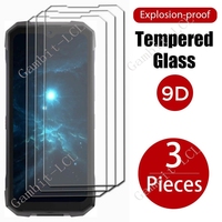 3PCS Protective Tempered Glass For HOTWAV Hyper 7 ON HOTWAVHyper7 Hyper7 Pro Cyber 15 Cyber15 6.6\
