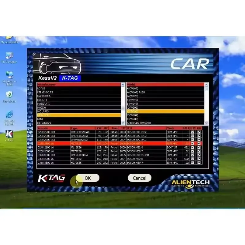 Oprogramowanie Ktag 2.25 i Ksuite 2.80 dla KESS V2 i V5.017 – Naprawa błędu RSA, narzędzie do odblokowywania samochodów, ciężarówek, ADSS