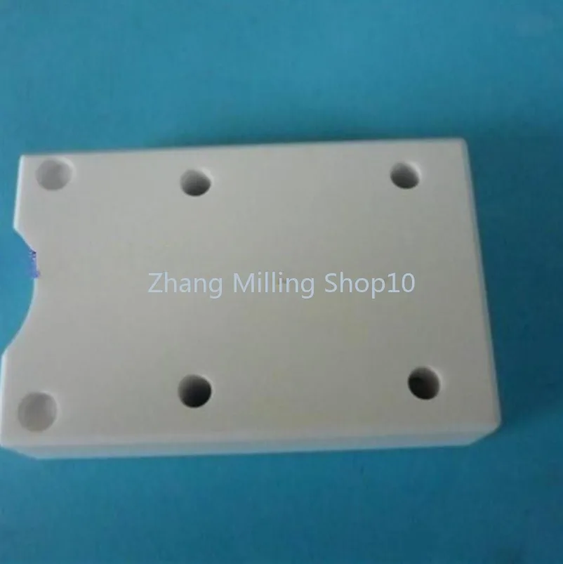 S302 For SODICK Wire Cut EDM Machines Part Lower Ceramics Insulation Block M3 Lengthened 76.5*50*20 1pc