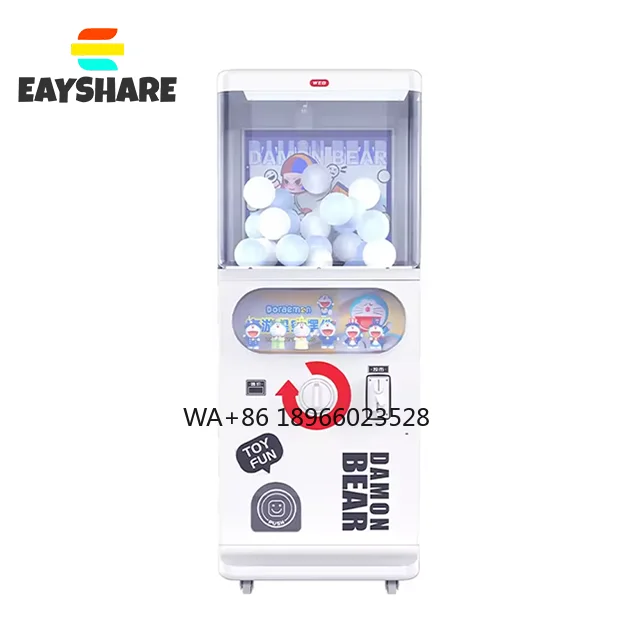 

Factory Wholesale High-quality 100-130mm Twisted Eggs Kid Toy Machine for Indoor Outdoor Gashapon Vending Machine