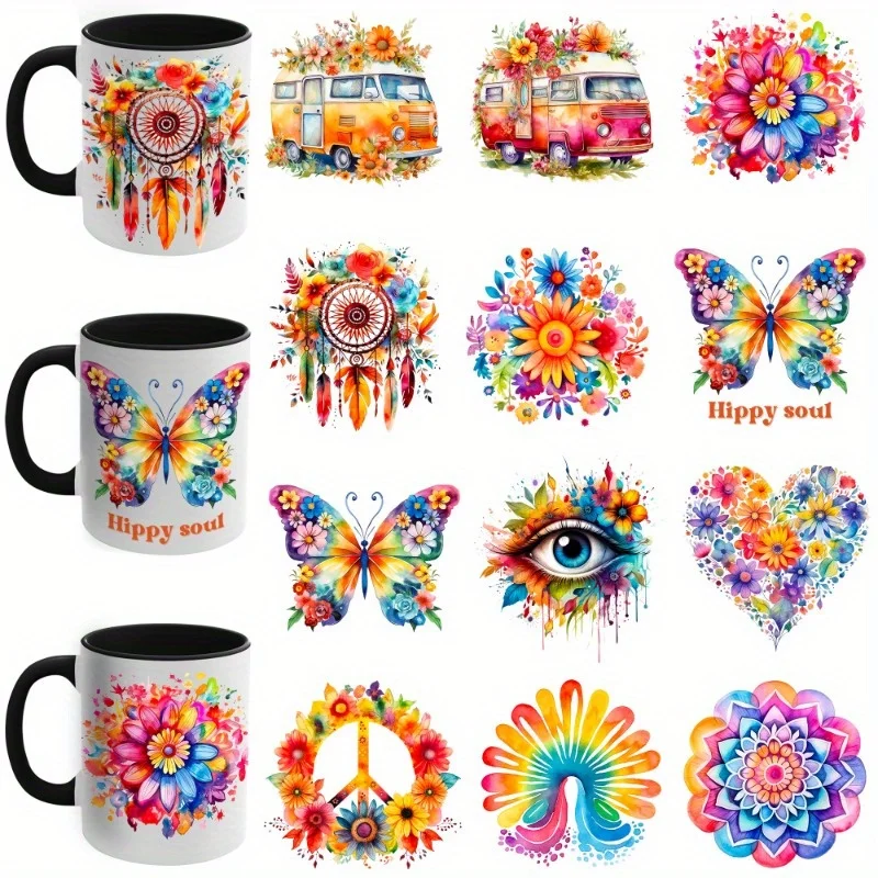 12 Pieces Of Colorf…