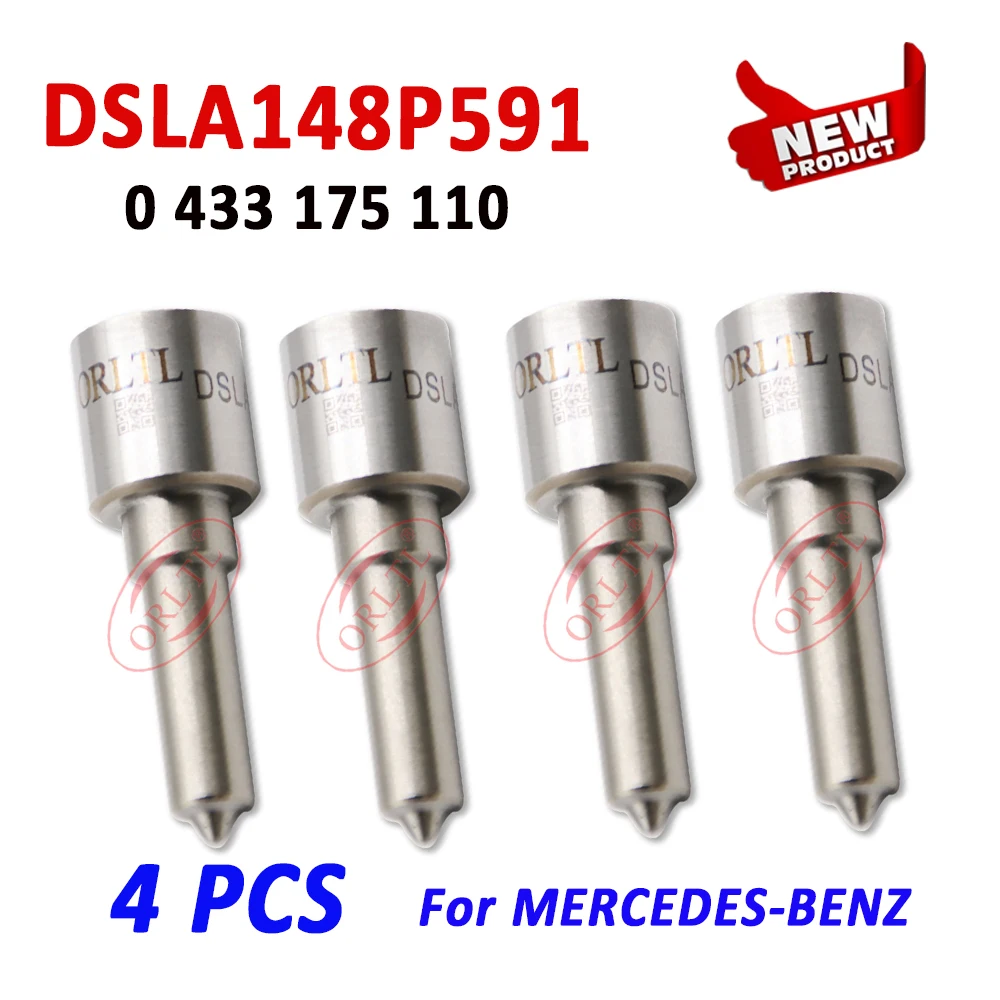 DSLA 148 P 591 ORLTL 0433175110 Diesel Fuel Injector Nozzle 0433175110 ASLA148P591 PDSLA148P591 For MB 2437010080 A0000102051