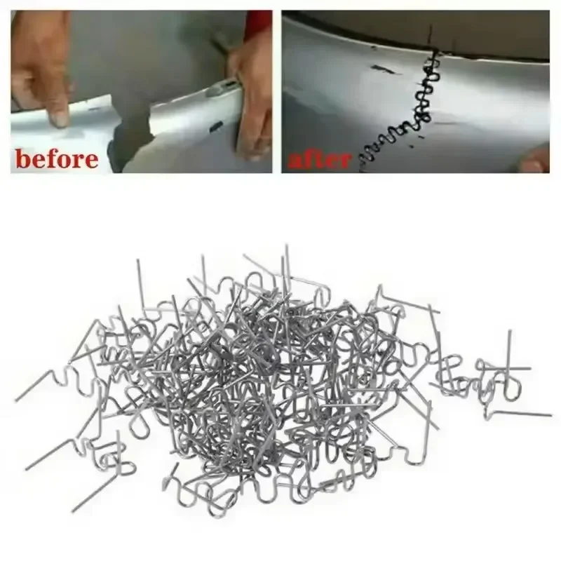100/300pcs Plastic Welder Stainless Steel Hot Rivet Machine Special for Rivets Bumper Welding Equipment Tools gallery 3