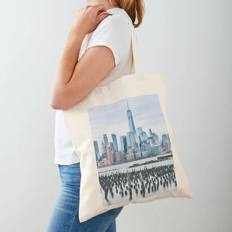 

Across the River Tote Bag Shopping bags Shopper handbag eco pack tote bag women