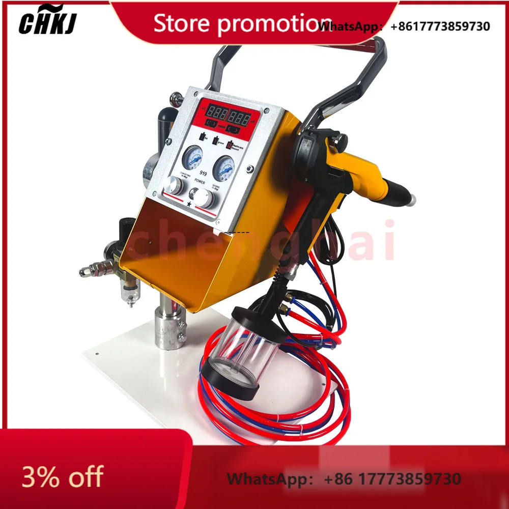 CHKJ-2025NEW 수동 휴대용 스프레이 건 분말 코팅 페인트 기계