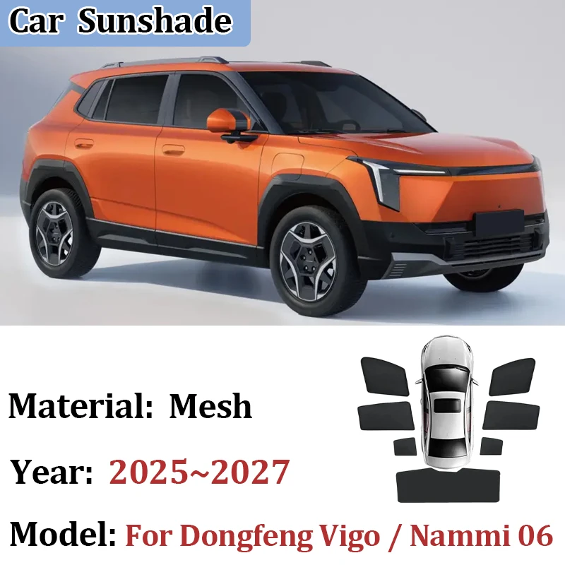 

Для Dongfeng Vigo 2025 2026 2027 Evolute i-JOY Nammi 06: Солнцезащитный козырек с дышащей теплоизоляцией и УФ-защитой для окон, аксессуары